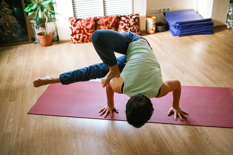 Woman Yoga Asana